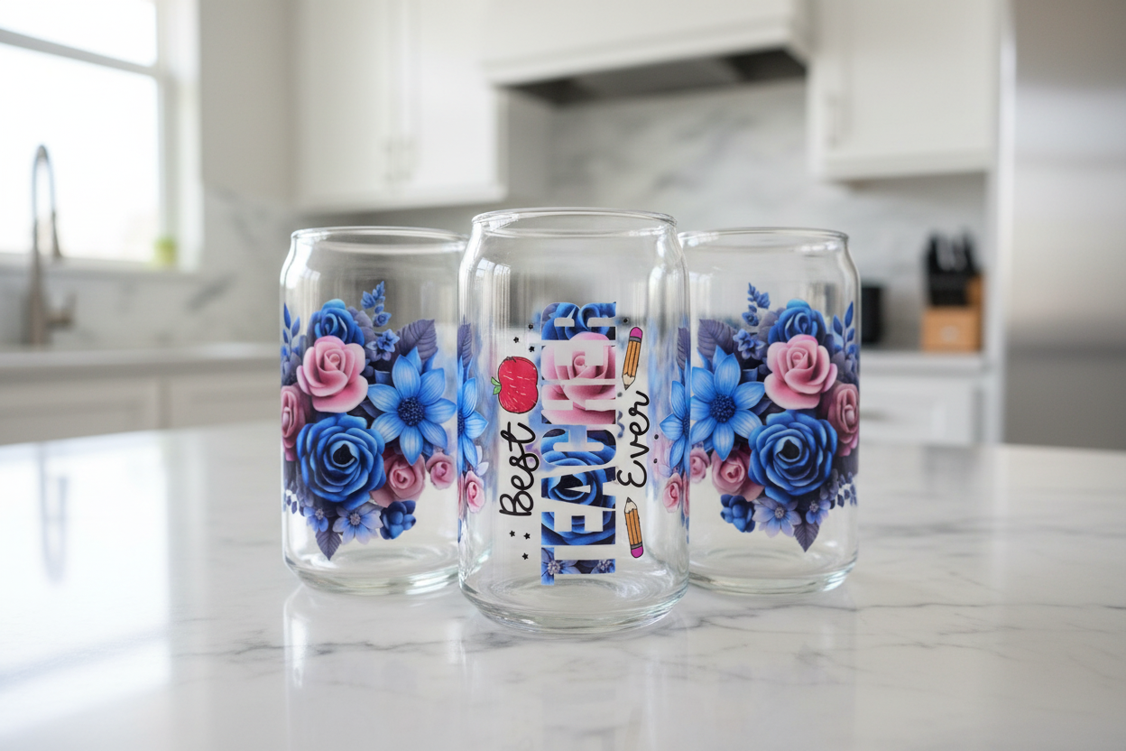 Teacher - UVDTF wrap for cups/hard surfaces sticker