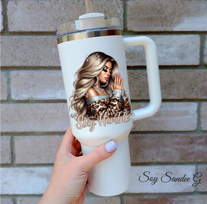 Stay Humble Praying Beauty - UVDTF Decal for cups/hard surfaces sticker