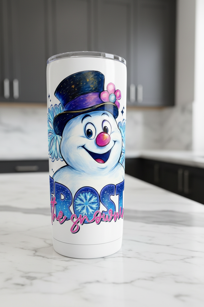 Frosty - UVDTF Decal for cups/hard surfaces sticker