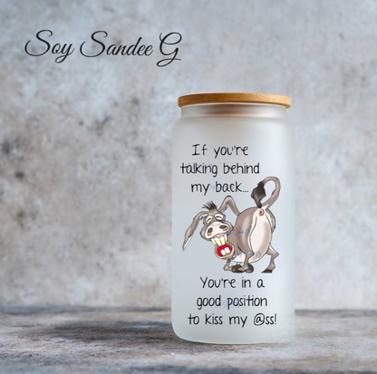 Donkey - UVDTF Decal for cups/hard surfaces sticker