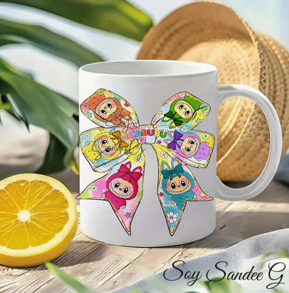 Labubu Bow -  UVDTF Decal for cups/hard surfaces sticker