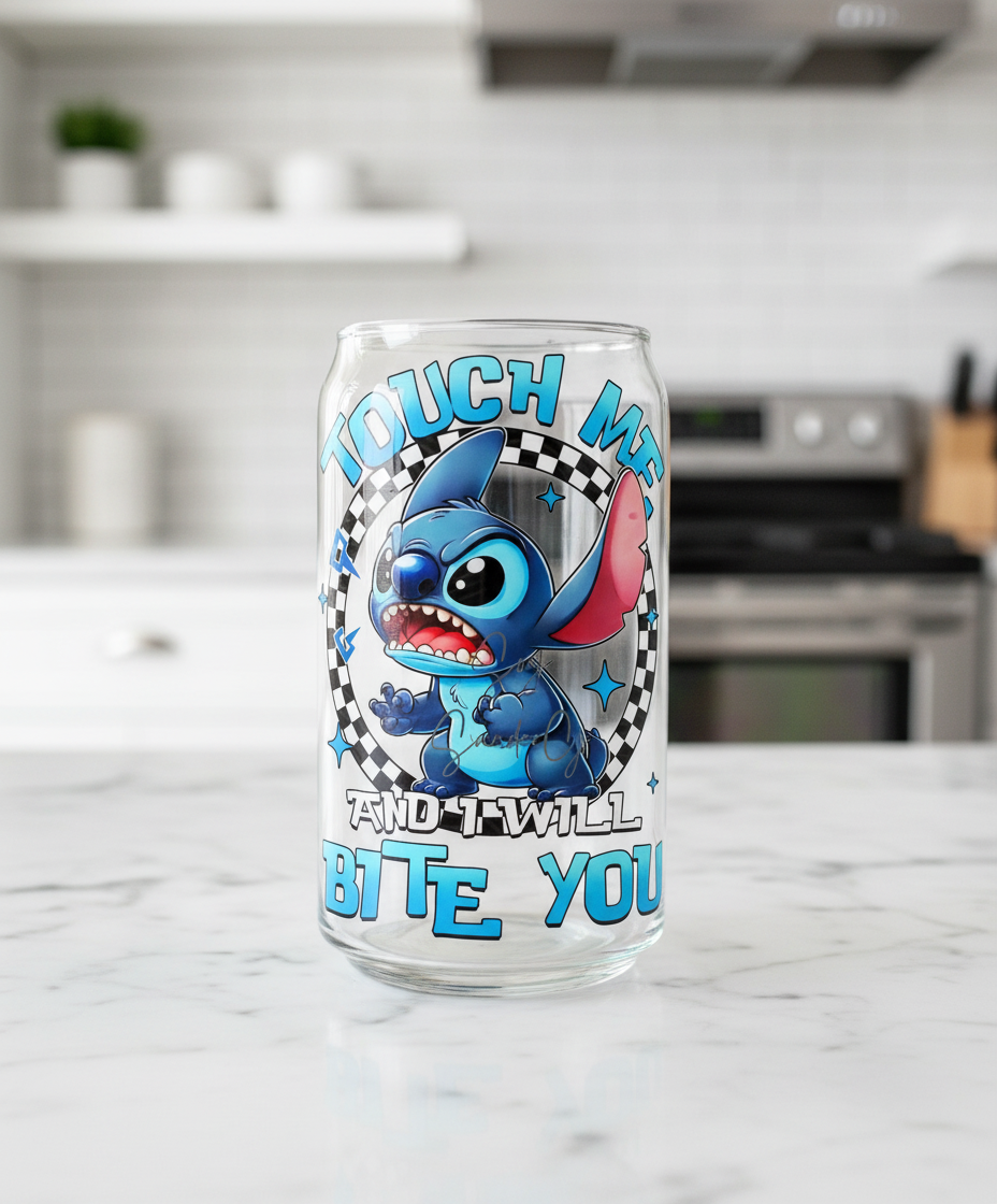Touch Me Stitch - UVDTF Decal for cups/hard surfaces sticker