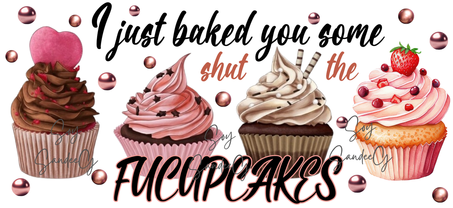 I just baked you some... - UVDTF Wrap for cups/hard surfaces sticker