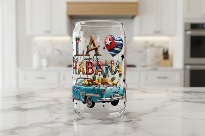 La Habana Cuba - UVDTF Wrap for cups/hard surfaces sticker