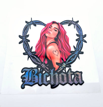 Bichota Karol G UVDTF Decal