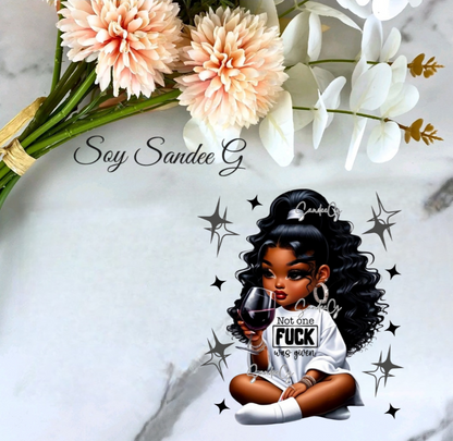 Not One F*ck Was Given - UVDTF Decal for cups/hard surfaces sticker