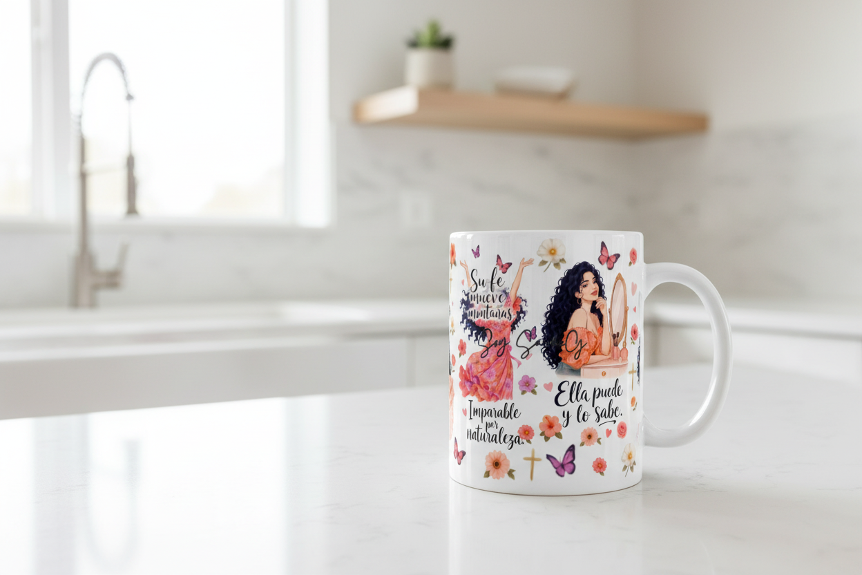 Nacío para Brillar (Born to Shine) - UVDTF wrap for cups/hard surfaces sticker