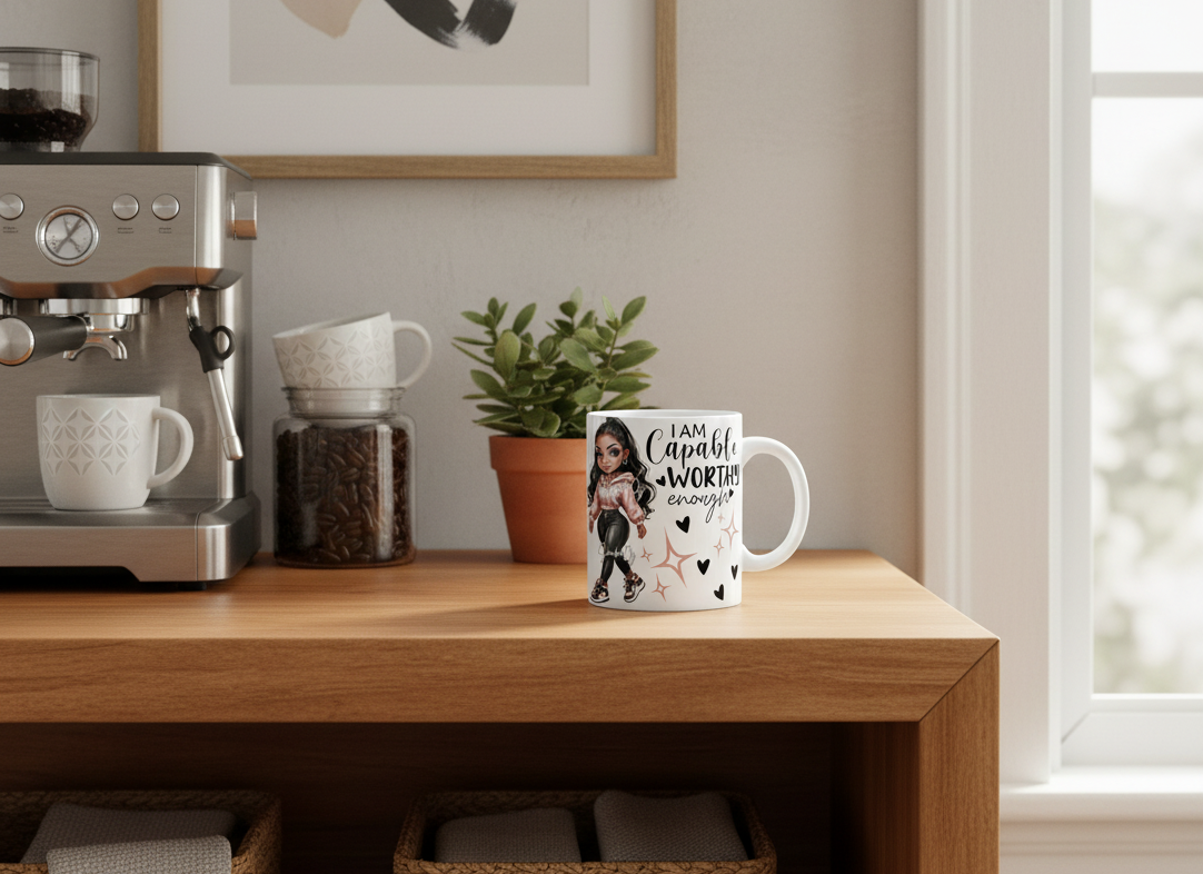 I Am Capable - UVDTF Decal for cups/hard surfaces sticker