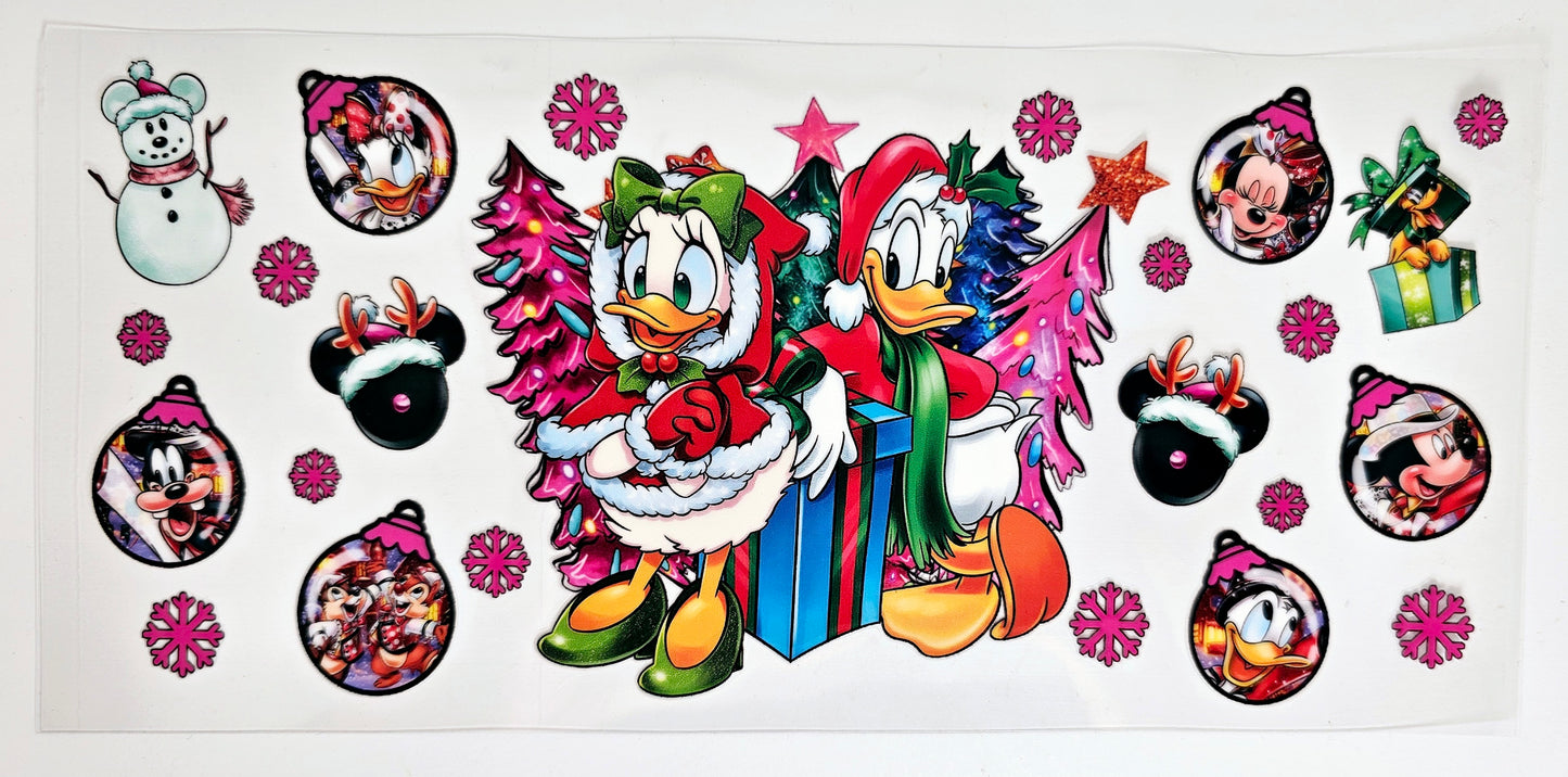 Daisy & Donald Christmas UVDTF Wrap