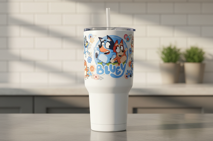 Bluey Starbucks - UVDTF Wrap for cups/hard surfaces sticker