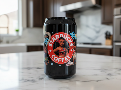 Moana Starbucks - UVDTF Wrap for cups/hard surfaces sticker
