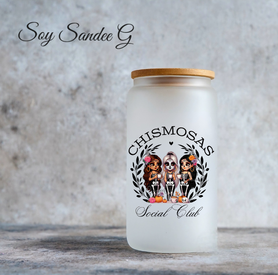 Chismosas Social Club (The Gossip) - UVDTF Decal for cups/hard surfaces sticker