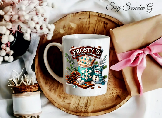 Frosty's White Chocolate Mocha - UVDTF Decal for cups/hard surfaces sticker