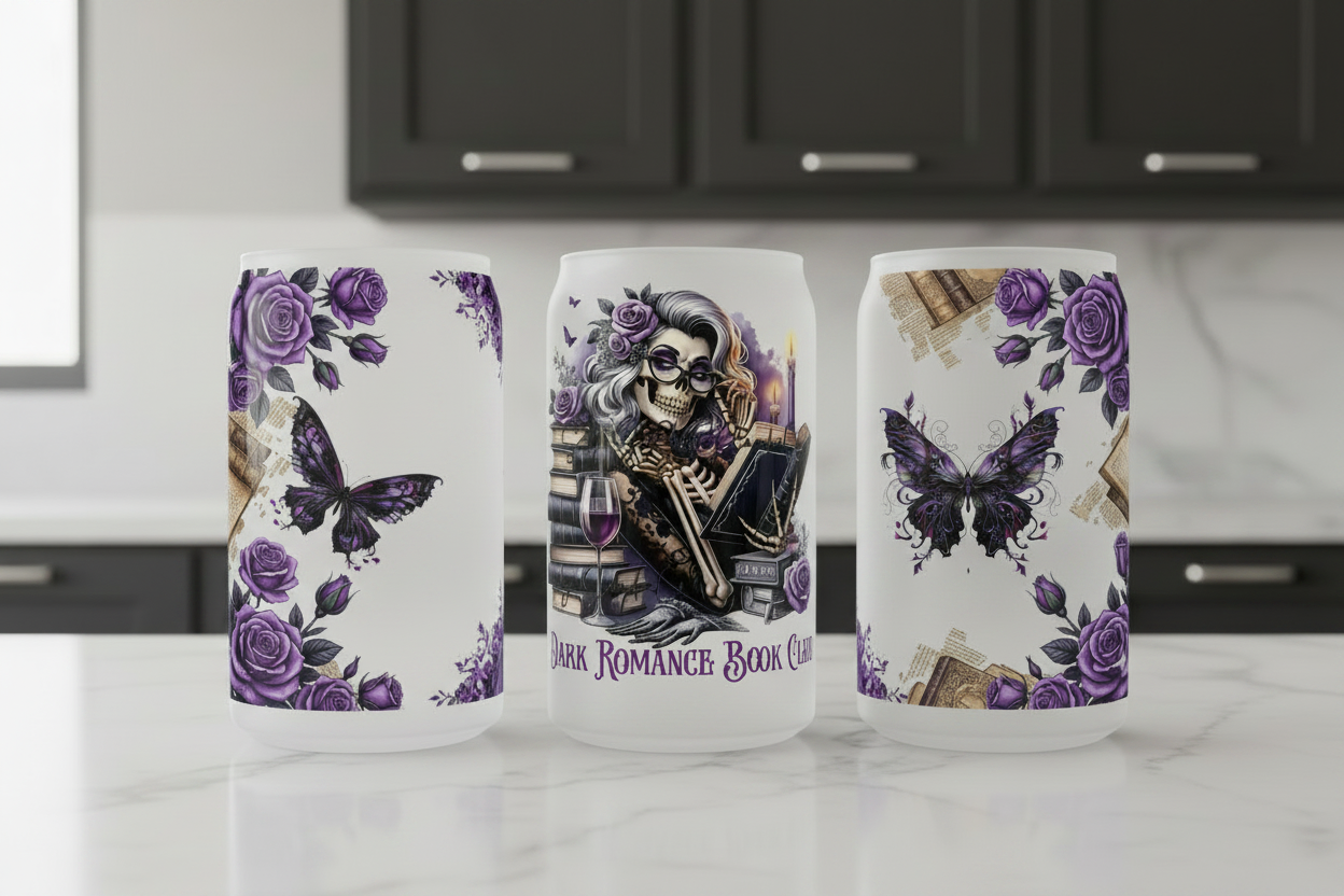 Dark Romance Book Club - UVDTF wrap for cups/hard surfaces sticker