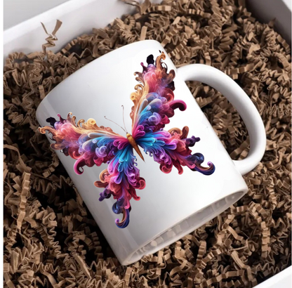 Smoke Butterfly #9 - UVDTF Decal for cups/hard surfaces