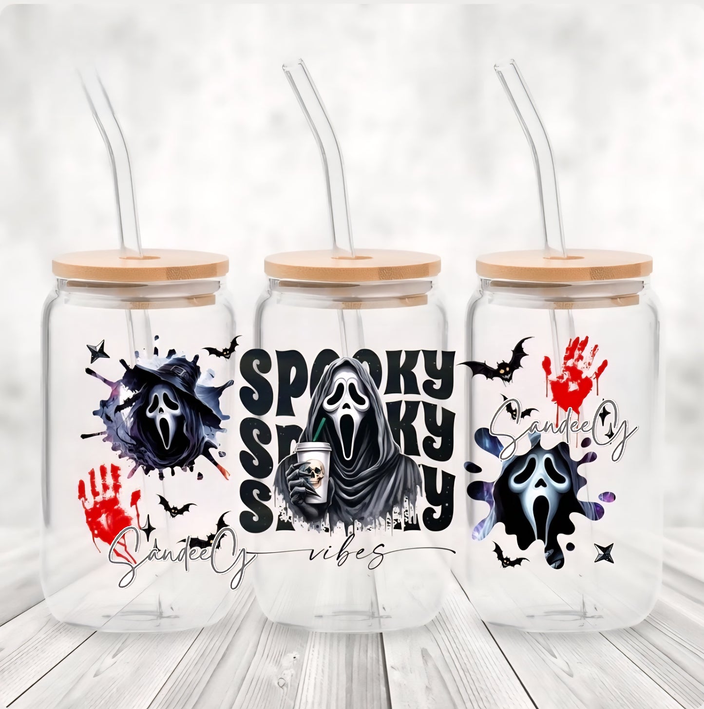 Spooky Scream - UVDTF Wrap for cups/hard surfaces sticker