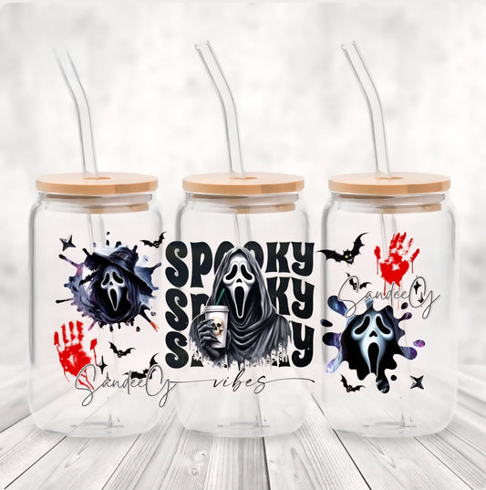 Spooky Scream - UVDTF Wrap for cups/hard surfaces sticker