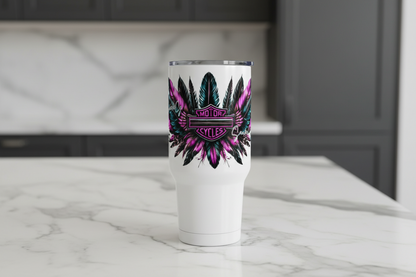 Motorcycle Feathers - UVDTF Decal for cups/hard surfaces sticker