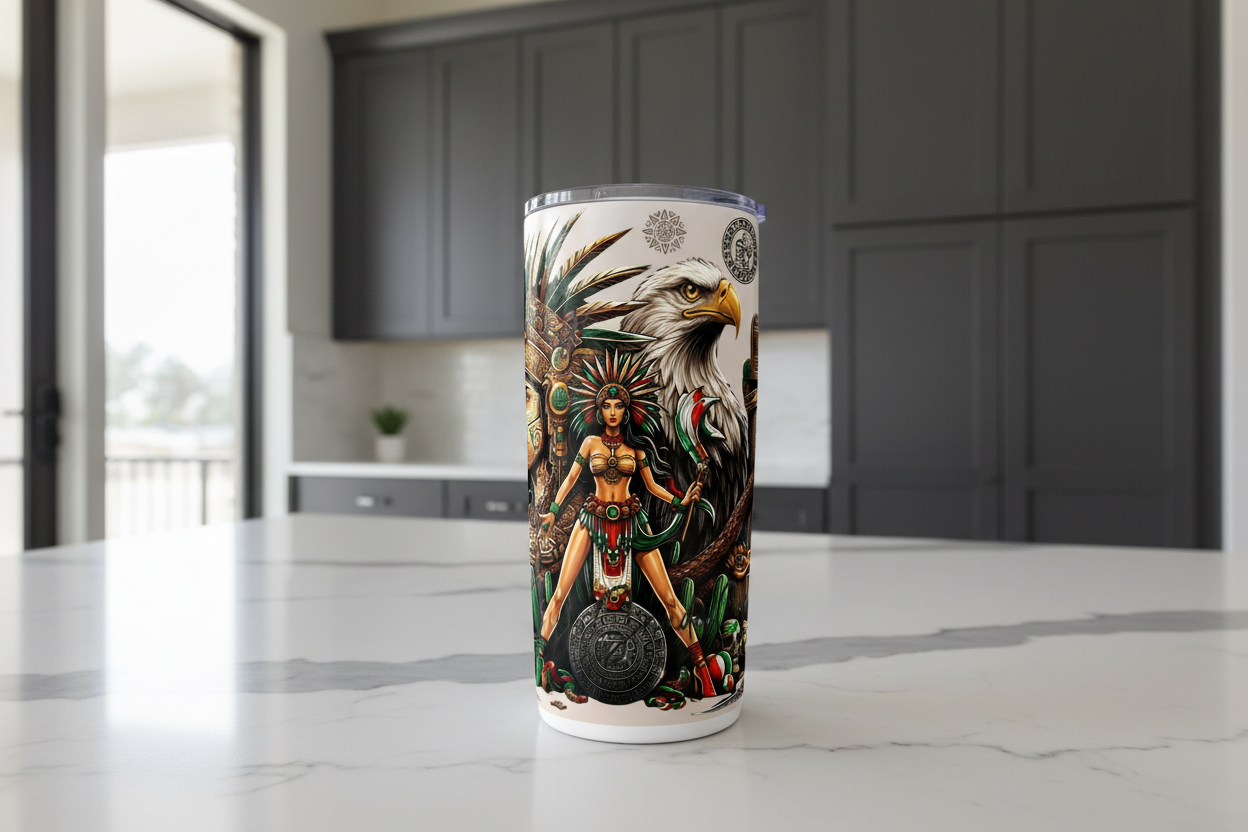 Mexico - UVDTF Wrap for cups/hard surfaces sticker