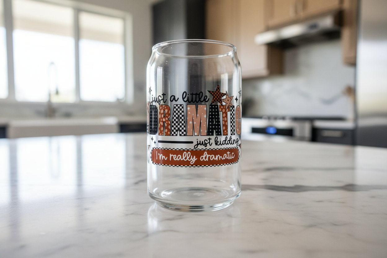 Dramatic - UVDTF Wrap for cups/hard surfaces sticker