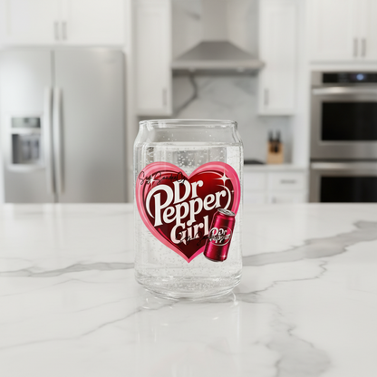 Dr. Pepper Girl - UVDTF Decal for cups/hard surfaces sticker