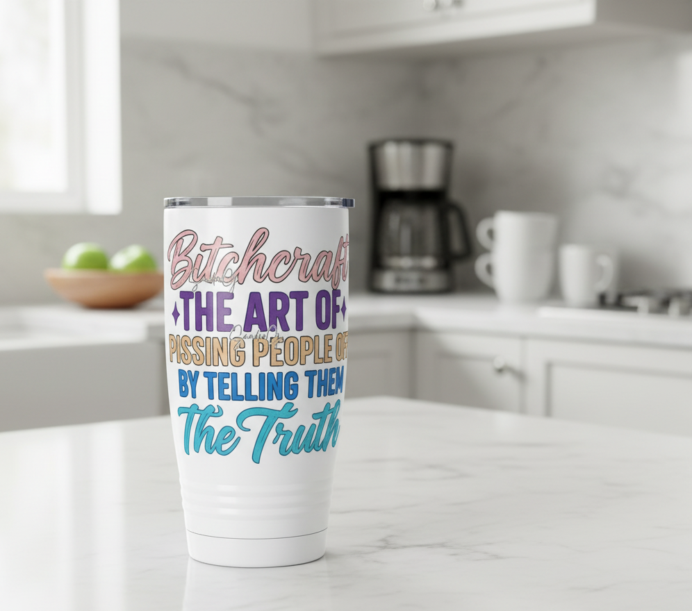 Bitchcraft - UVDTF Decal for cups/hard surfaces sticker