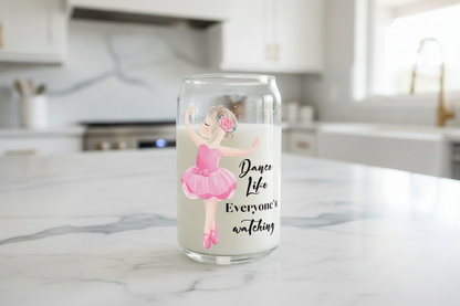 Baila como si todo el mundo te estuviera mirando - Calcomanía UVDTF pequeña