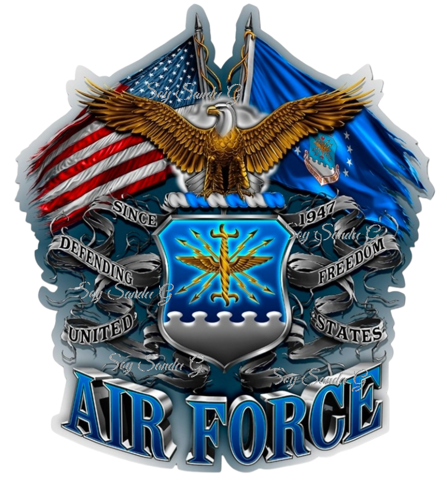 Air Force - UVDTF Decal for cups/hard surfaces sticker