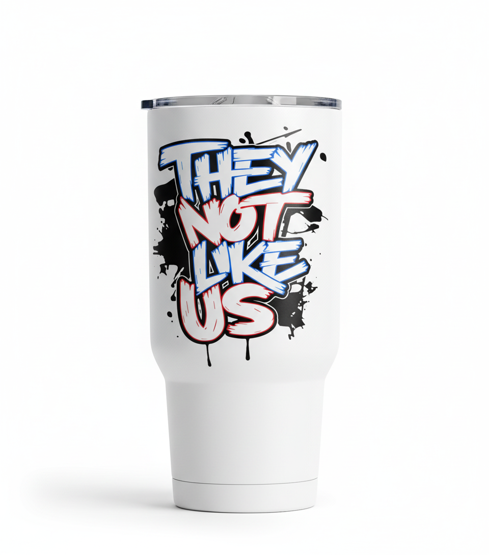 They Not Like Us - UVDTF Decal for cups/hard surfaces sticker