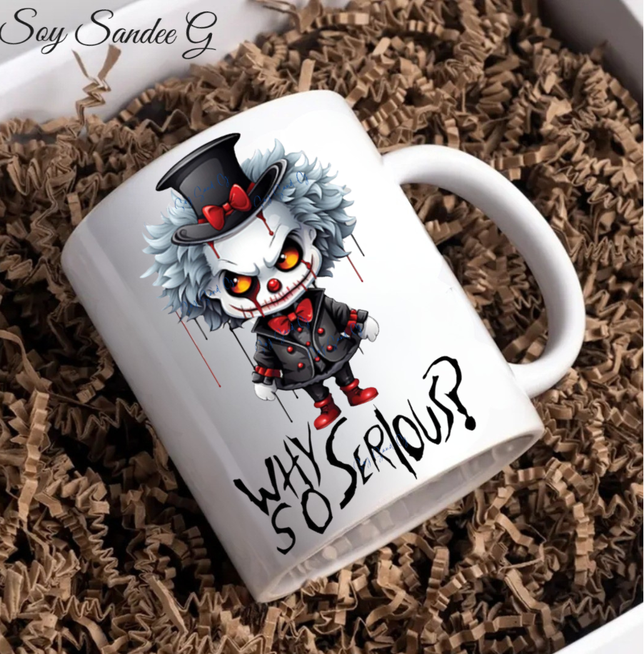 Why so Serious? - UVDTF Decal for cups/hard surfaces sticker