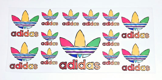 Adidas Pride UVDTF wrap