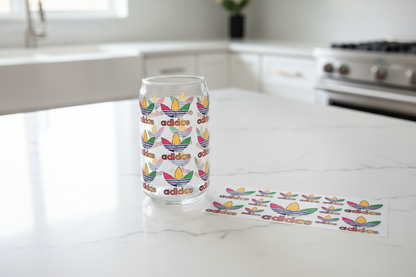 Adidas Pride - UVDTF wrap for cups/hard surfaces sticker