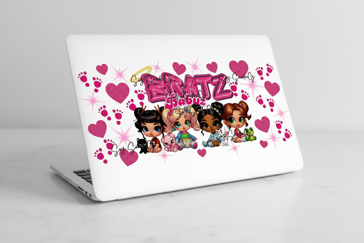 Pink Bratz Babyz - UVDTF wrap for cups/hard surfaces sticker