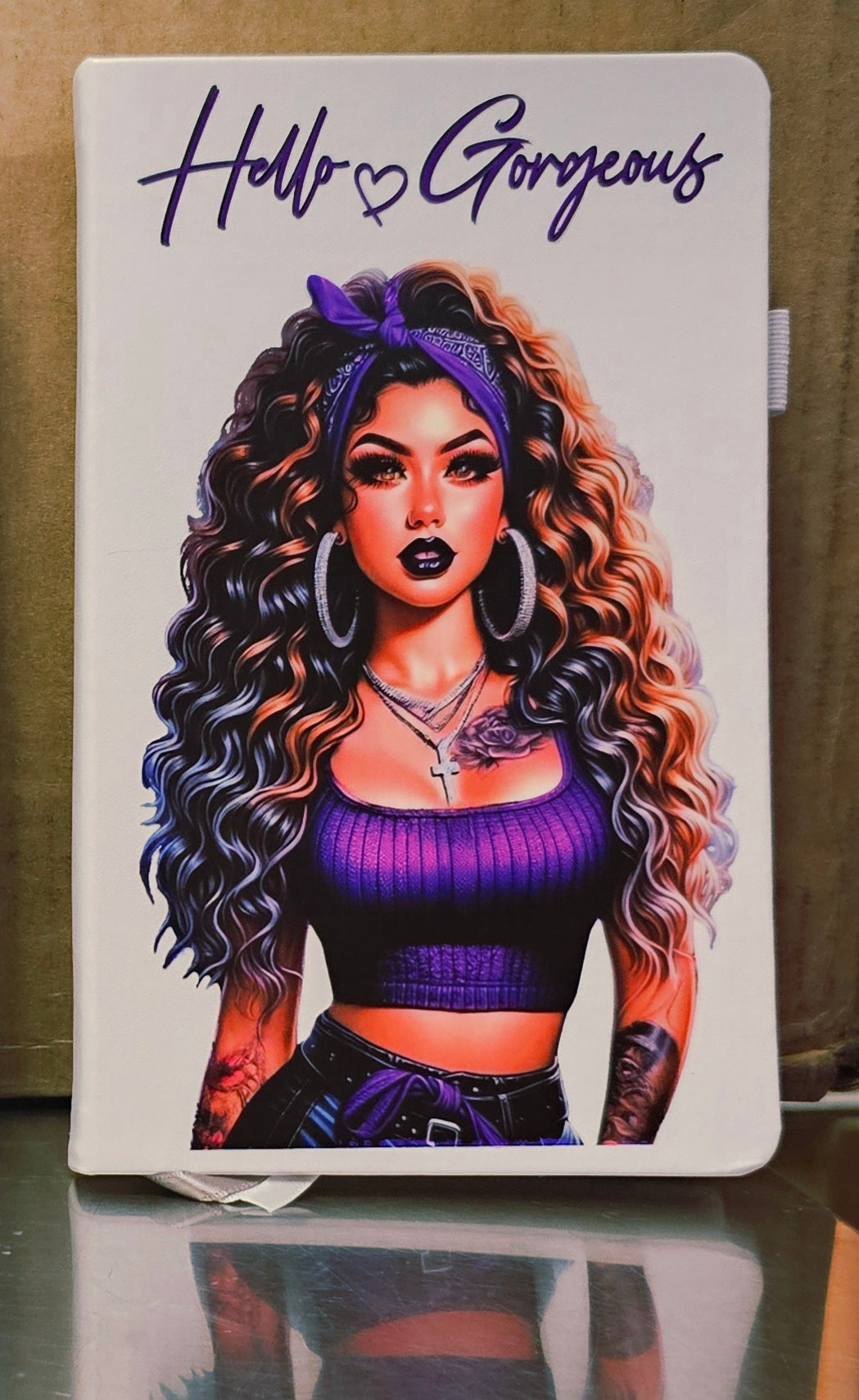 Journal - White Lined Hardback Cover