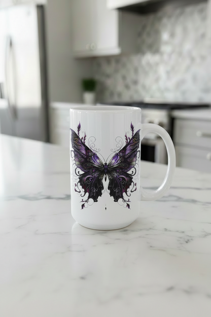 Purple Butterfly - UVDTF Decal for cups/hard surfaces sticker