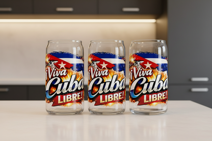 Cuba Libre - UVDTF Wrap for cups/hard surfaces sticker