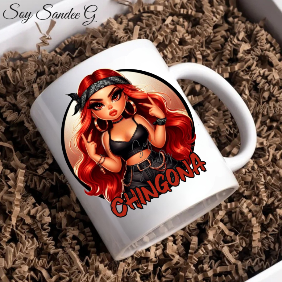 Chingona - UVDTF Decal for cups/hard surfaces sticker