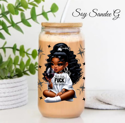 Not One F*ck Was Given - UVDTF Decal for cups/hard surfaces sticker