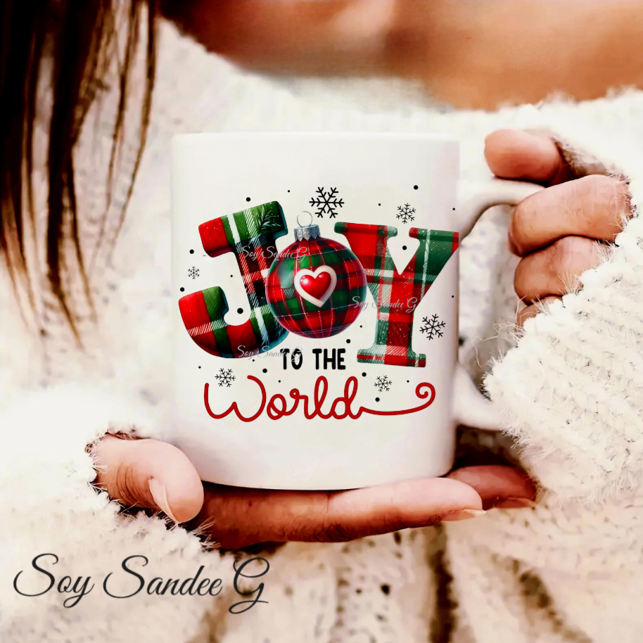 Joy to the World - UVDTF Decal for cups/hard surfaces sticker