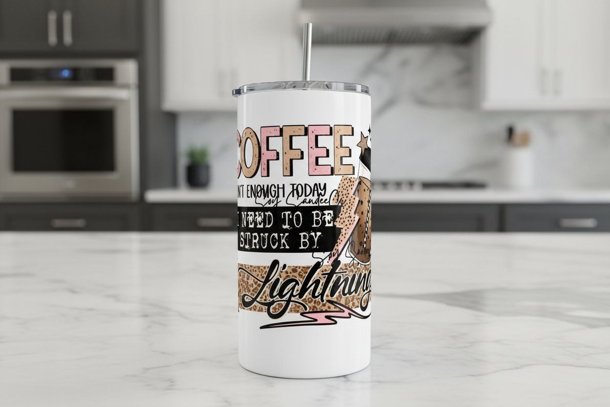 Coffee Isn't Enough - UVDTF Decal for cups/hard surfaces sticker