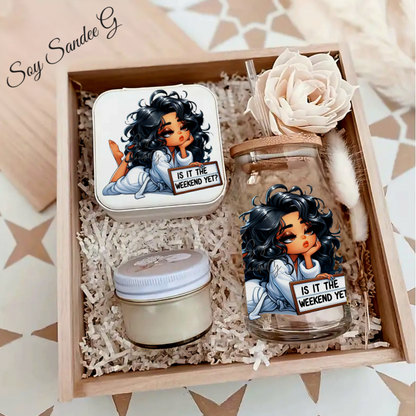 Is it the Weekend Yet? - UVDTF Decal for cups/hard surfaces sticker