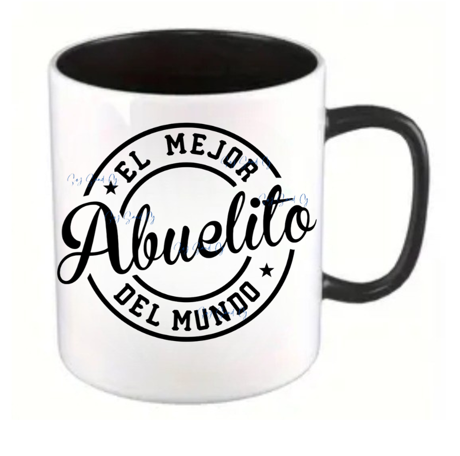 El Mejor Abuelito (The Best Grandad) - UVDTF Decal for cup/hard surfaces