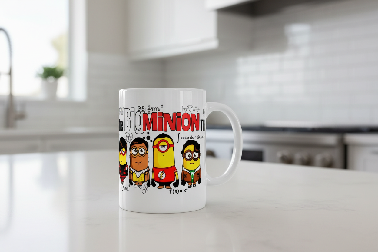 Minion Theory - UVDTF Wrap for cups/hard surfaces sticker