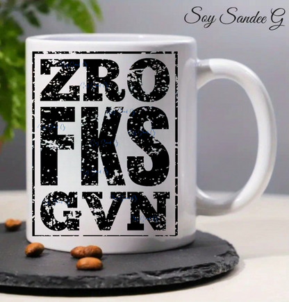 ZRO FKS GVN - UVDTF Decal for cups/hard surfaces