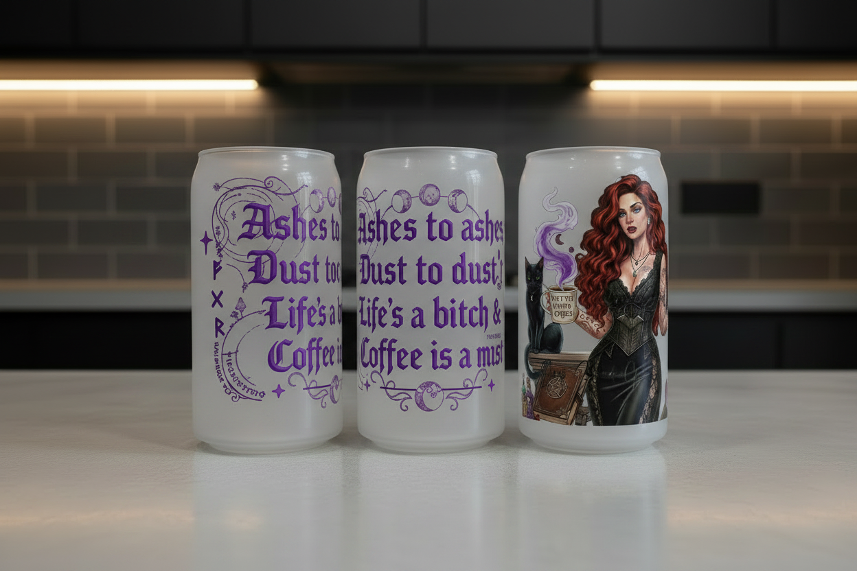 Ashes to Ashes - UVDTF wrap for cups/hard surfaces sticker