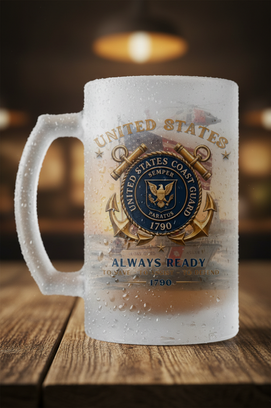 Coast Guard - UVDTF Wrap for cups/hard surfaces sticker