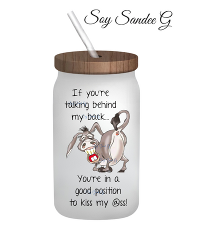 Donkey - UVDTF Decal for cups/hard surfaces sticker