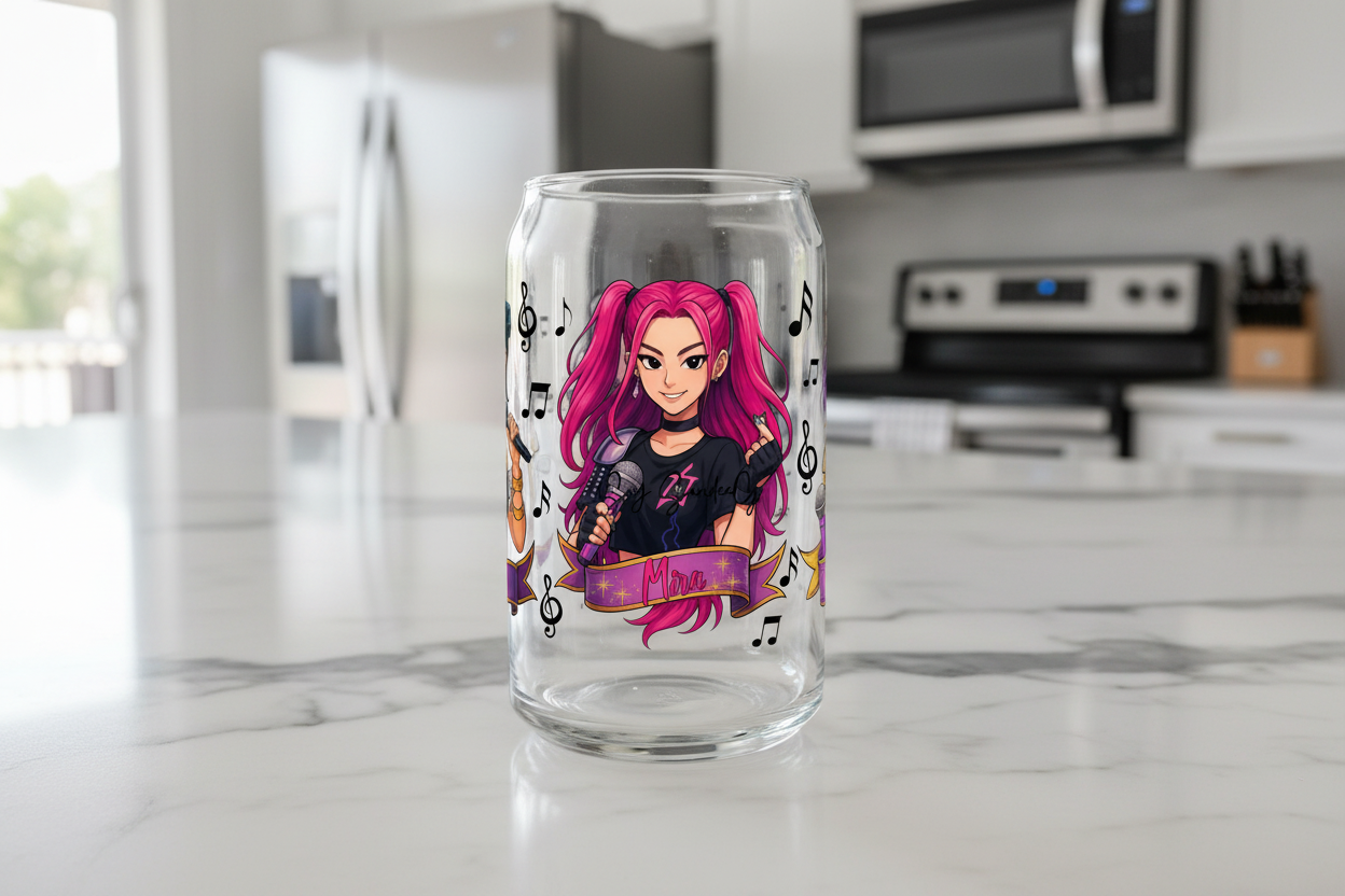 Huntrix #2 - UVDTF Wrap for cups/hard surfaces sticker