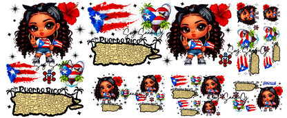 8 in 1 - UVDTF Wraps Stickers Set