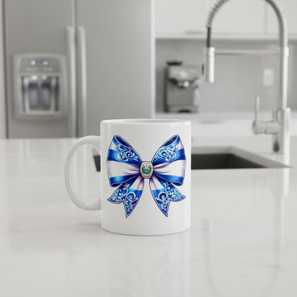 El Salvador Coquette Bow - UVDTF Decal for cups/hard surfaces sticker